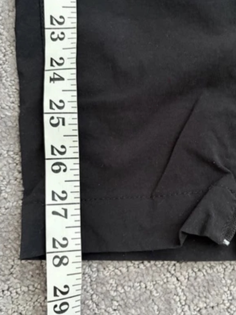 NIKE Pants Mens Small Black Tech Drawcord Waist Zipper Pockets Lightweight Track - Picture 13 of 14